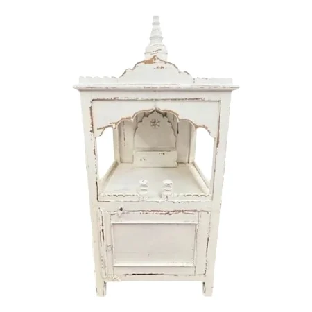 Reclaimed Wood Buddha Altar Cabinet