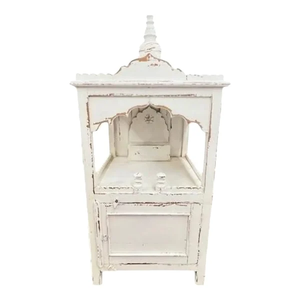 Reclaimed Wood Buddha Altar Cabinet