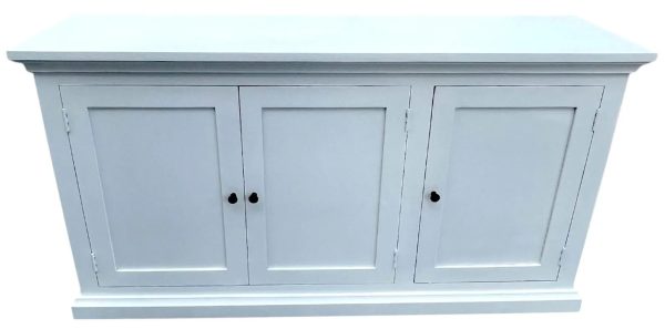 White Farmhouse Kitchen Island - Image 2
