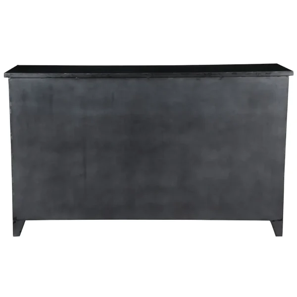 Industrial Chic Sliding Door Bar Cabinet - Image 3