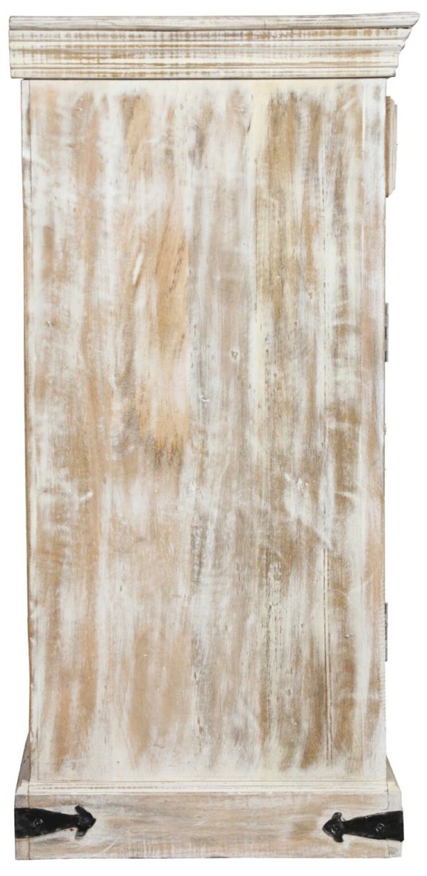 Boho Tall Entryway Accent Cabinet - Image 4