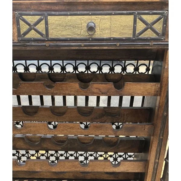 Ox Cart Bar Cabinet - Image 4