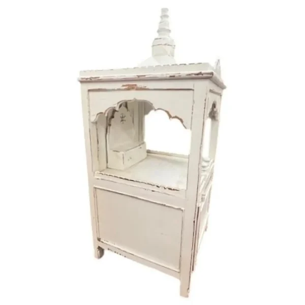 Reclaimed Wood Buddha Altar Cabinet - Image 5