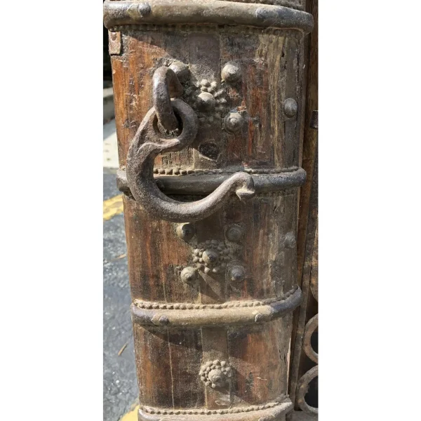 Ox Cart Bar Cabinet - Image 5