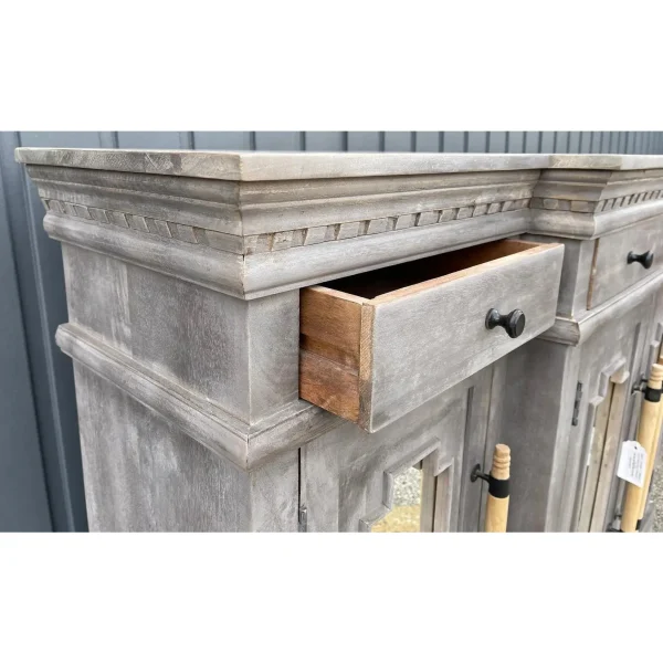 Coastal Mirror Door Credenza - Image 5