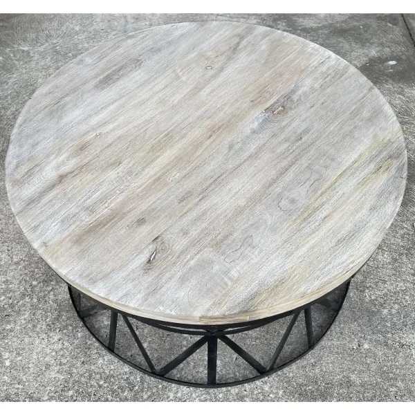 Contemporary Round Coffee Table - Image 5