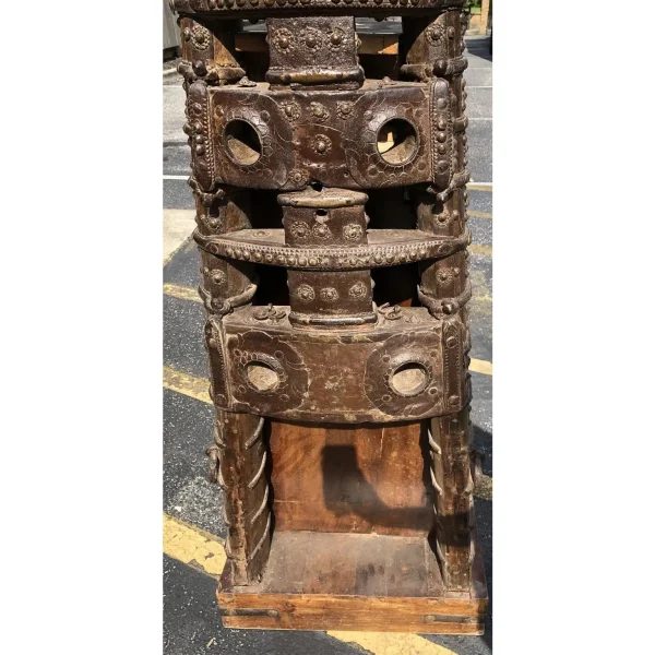 Ox Cart Bar Cabinet - Image 6
