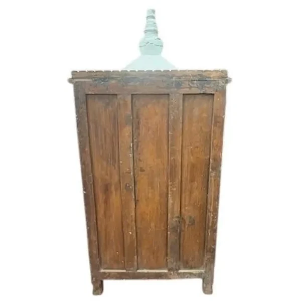 Reclaimed Wood Buddha Altar Cabinet - Image 7