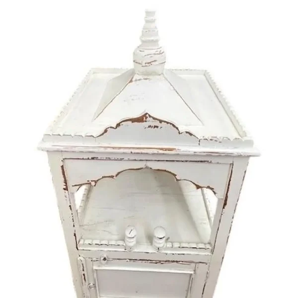 Reclaimed Wood Buddha Altar Cabinet - Image 8