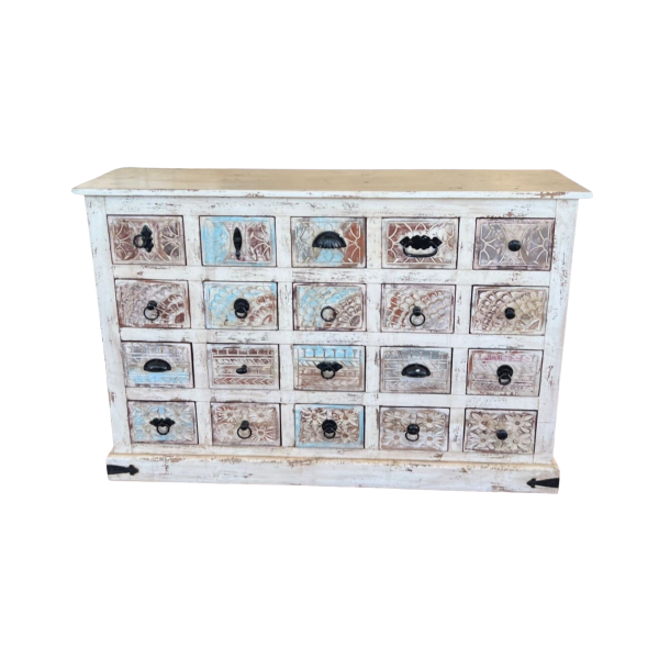 Coastal Boho Apothecary Chest - Image 4