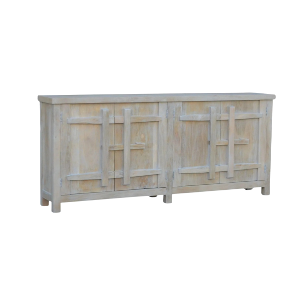 Coastal Driftwood 80" Credenza - Image 2
