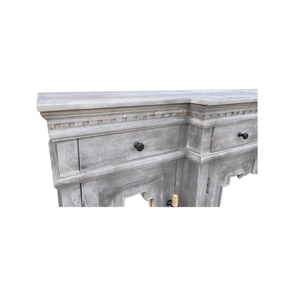 Coastal Mirror Door Credenza - Image 5