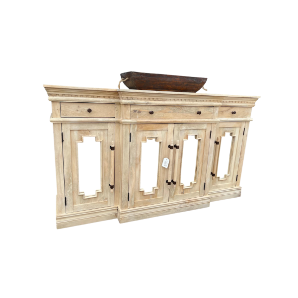Coastal Mirror Door Credenza - Image 2