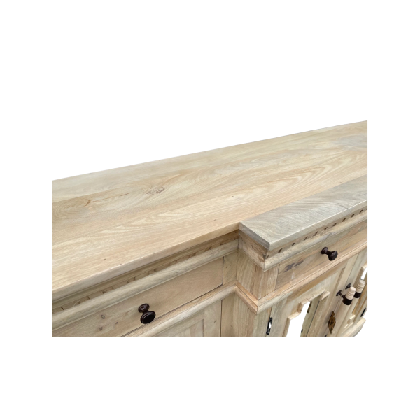 Coastal Mirror Door Credenza - Image 5