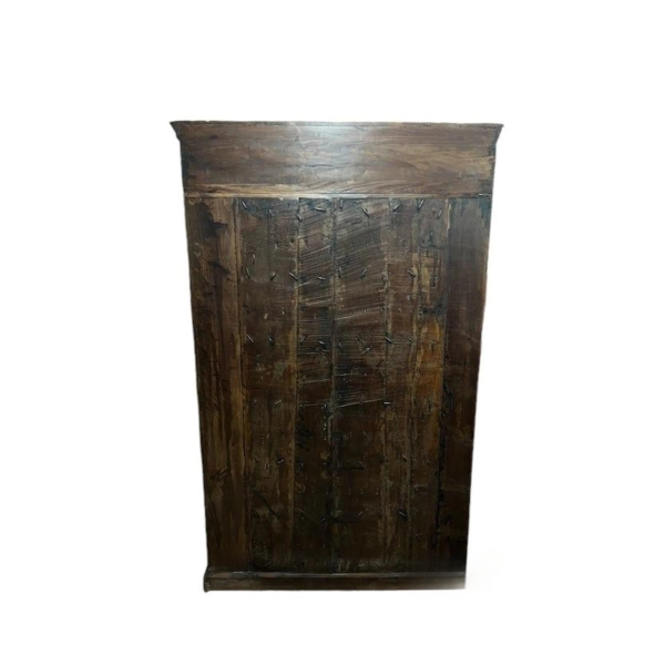 Solid Wood With Glass Shelf Bookcase - Image 4