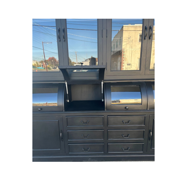 Modern Farmhouse Glass Door Hutch - Image 8