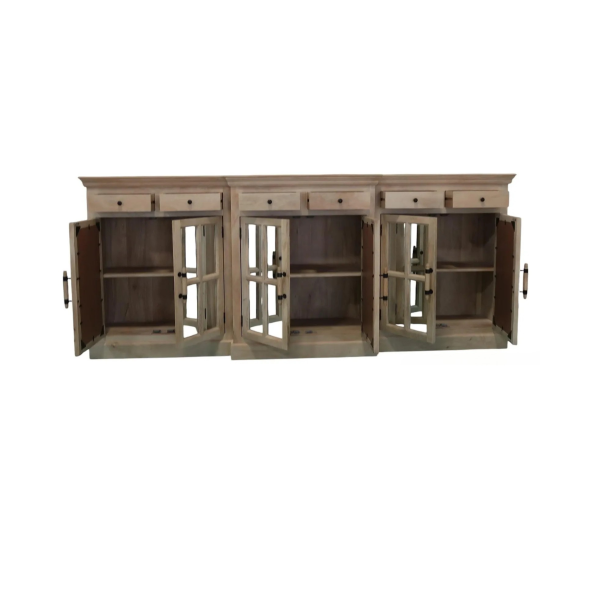 Mirror Door Breakfront Credenza - Image 3