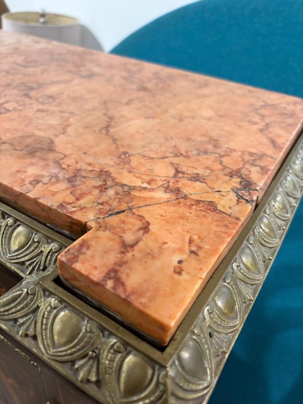 Antique Ebonized Asian Abattant - Image 11