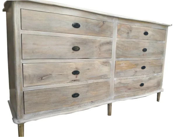 Coastal 8-Drawer Tall Dresser - Image 3
