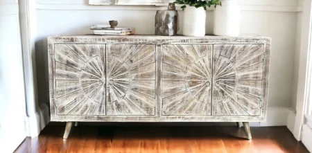 Coastal Boho 6' Sunburst Media Console