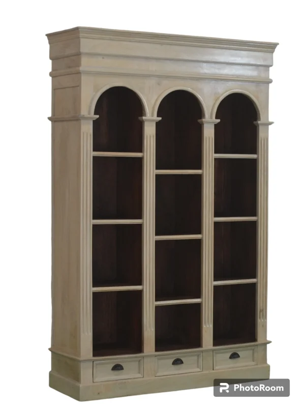 Roosevelt Triple Arch Bookcase - Image 3