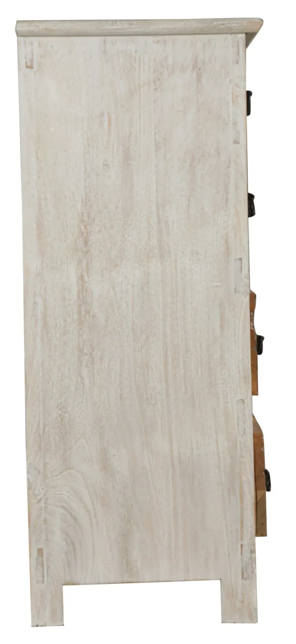Coastal Boho 6' Mango Wood Buffet Sideboard - Image 5