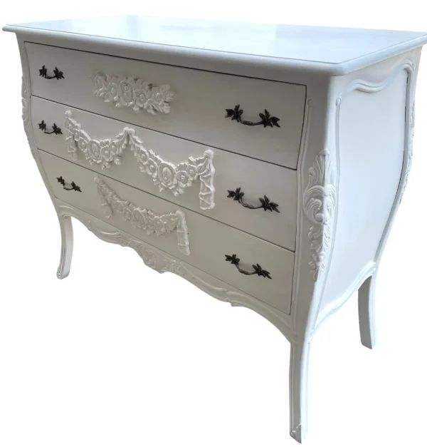 Louis XIV Style 3-Drawer Dresser - Image 2