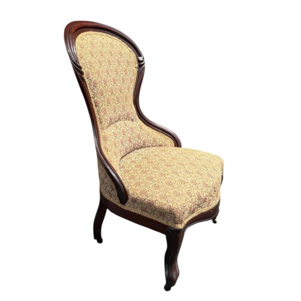 Antique Victorian Style Side Chair - Image 3