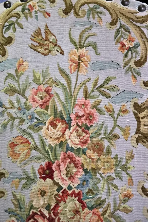 4 Panel Needle point Room Divider - Image 4