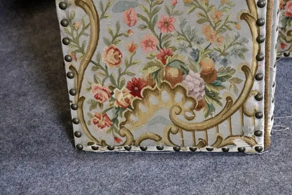 4 Panel Needle point Room Divider - Image 3