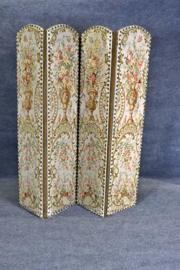 4 Panel Needle point Room Divider - Image 2