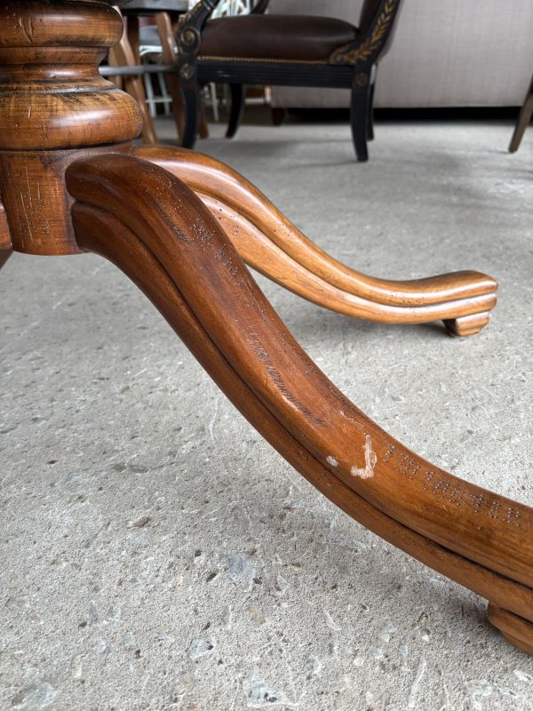 Elegant Glass Top Coffee Table with Wrought Iron Detail - Image 4