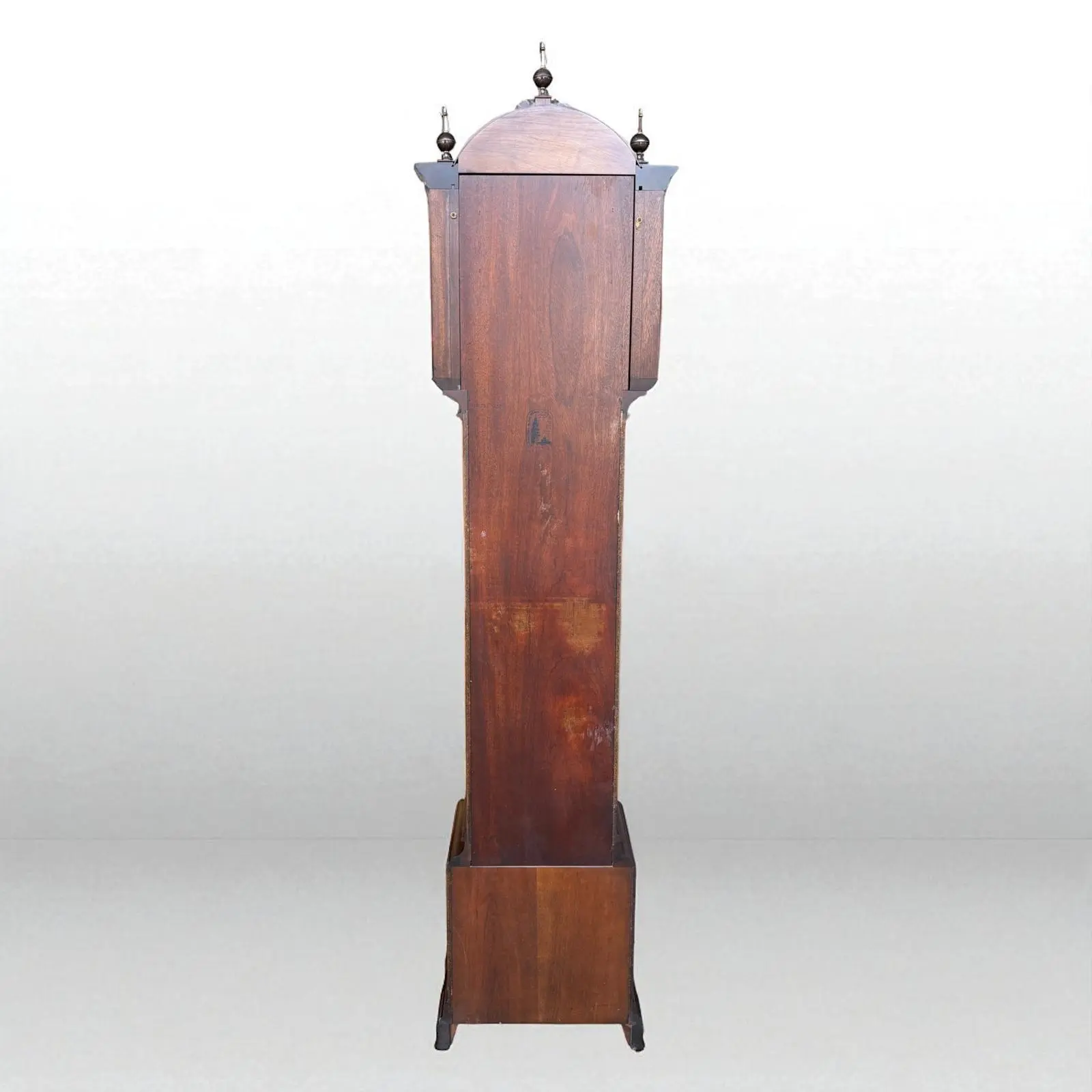 Colonial Aaron Willard Mahogany Grandfather Clock - Image 6