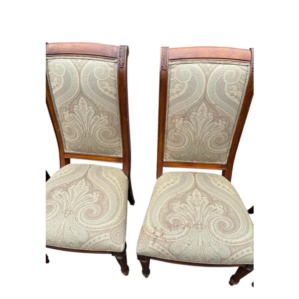 Ethan Allen Brand Dining Table & 6 Chairs - Set of 7 - Image 6