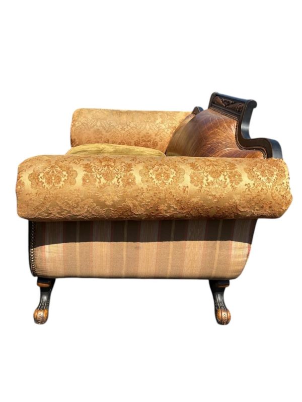 Old Hickory Tannery Empire Style Settee - Image 4