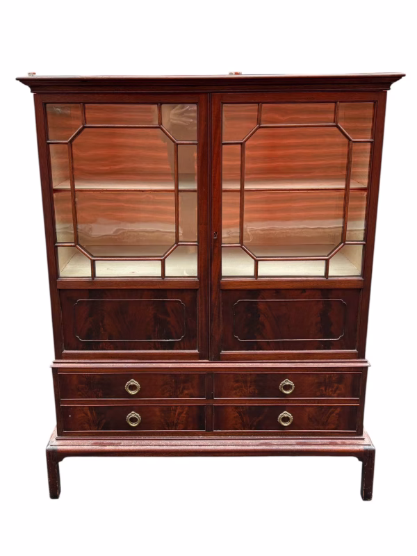 Antique English George lll Mahogany Cabinet