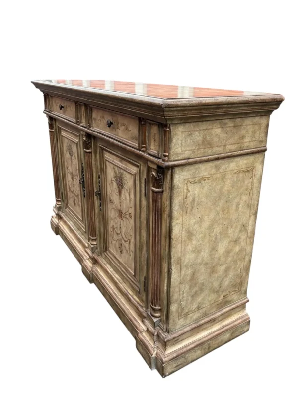 Hooker Furniture Seven Seas Collection Hand-Painted Sideboard - Image 3
