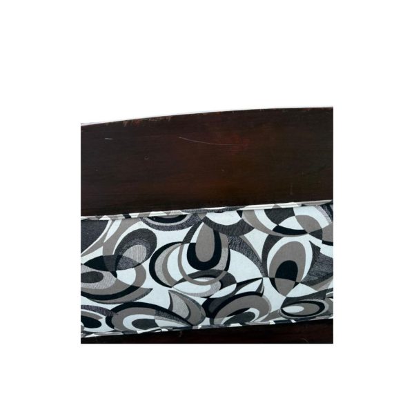 Antique Empire Newly Upholstered Settee - Image 6