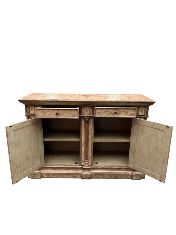 Hooker Furniture Seven Seas Collection Hand-Painted Sideboard - Image 4