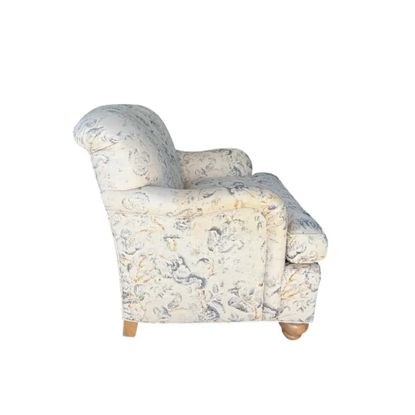Vintage Ethan Allen Upholstered Club Chair - Image 5