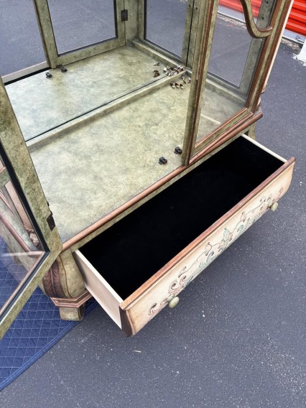 Vintage Unique Tall Cabinet - Image 6