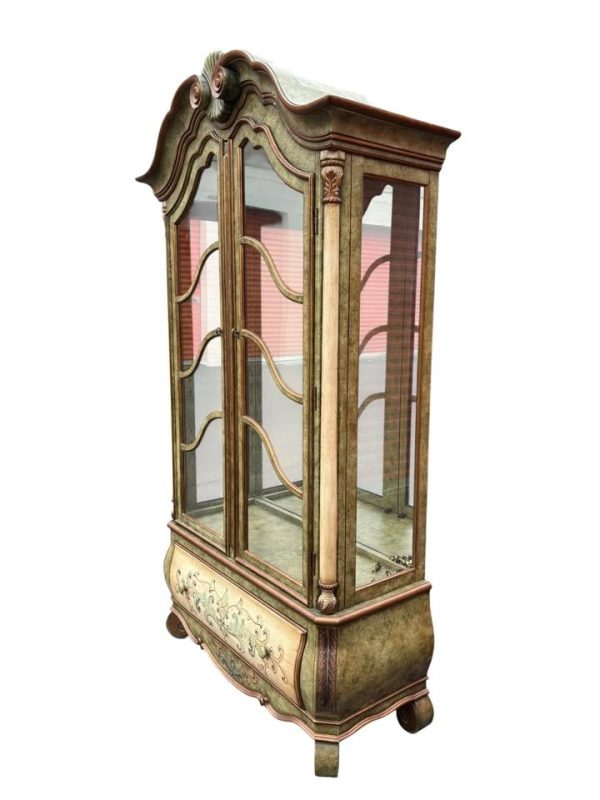 Vintage Unique Tall Cabinet - Image 3