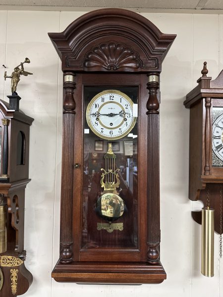 Howard Miller 612-221 “Jennison” solid Mahogany Wall Clock