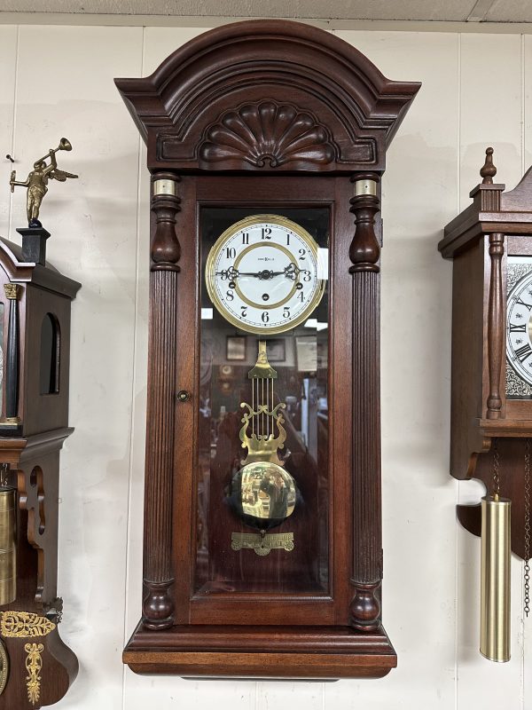 Howard Miller 612-221 “Jennison” solid Mahogany Wall Clock