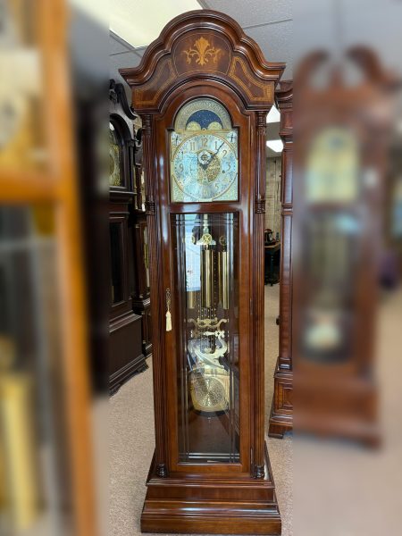 Sligh 818 “Stamford” Cherry w/ Inlaid Mahogany