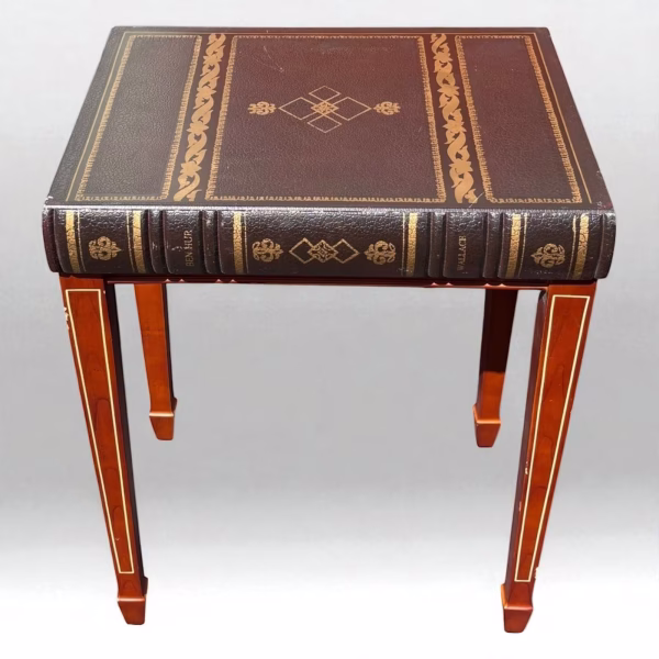 Vintage Faux Book Side Table - Image 3