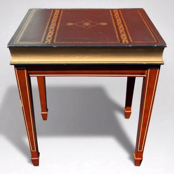 Vintage Faux Book Side Table - Image 2