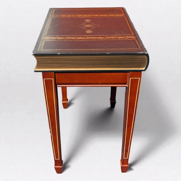 Vintage Faux Book Side Table - Image 4