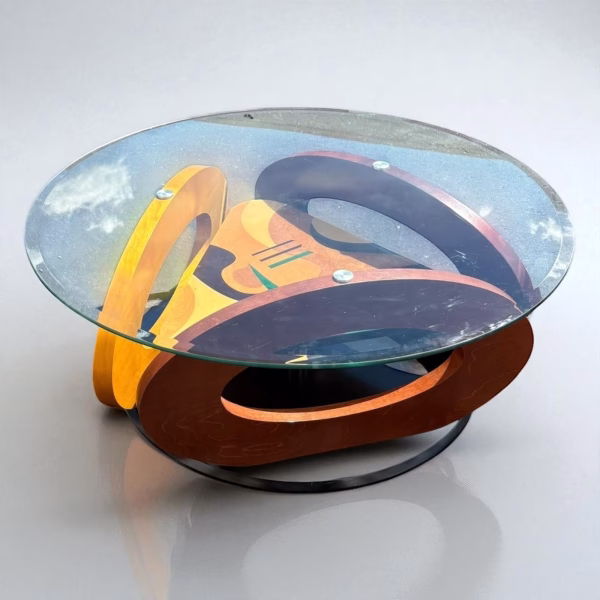 Mid-Century Modern Carlo Malnati Style Coffee Table - Image 3