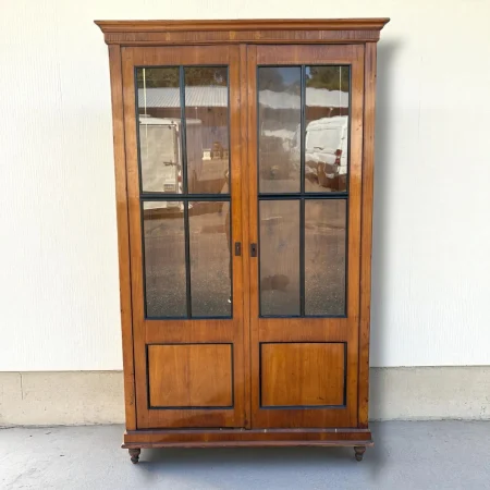 Antique Biedermeir Bookcase Display